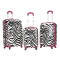 Luggage Rockland Safari 3-Piece Upright Set F195 Luggage Hardside