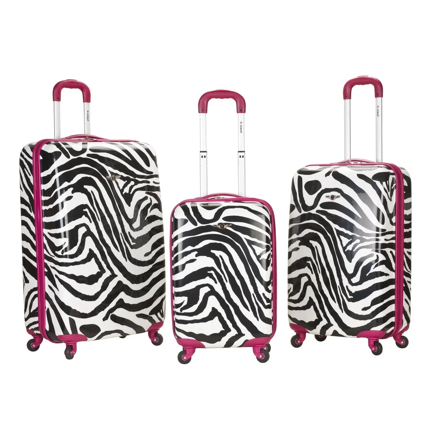 Luggage Rockland Safari 3-Piece Upright Set F195 Luggage Hardside