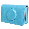 Camera Print Case Snap Leatherette Custom Instant – Digital Touch Snug Design Fit Polaroid for (Blue)