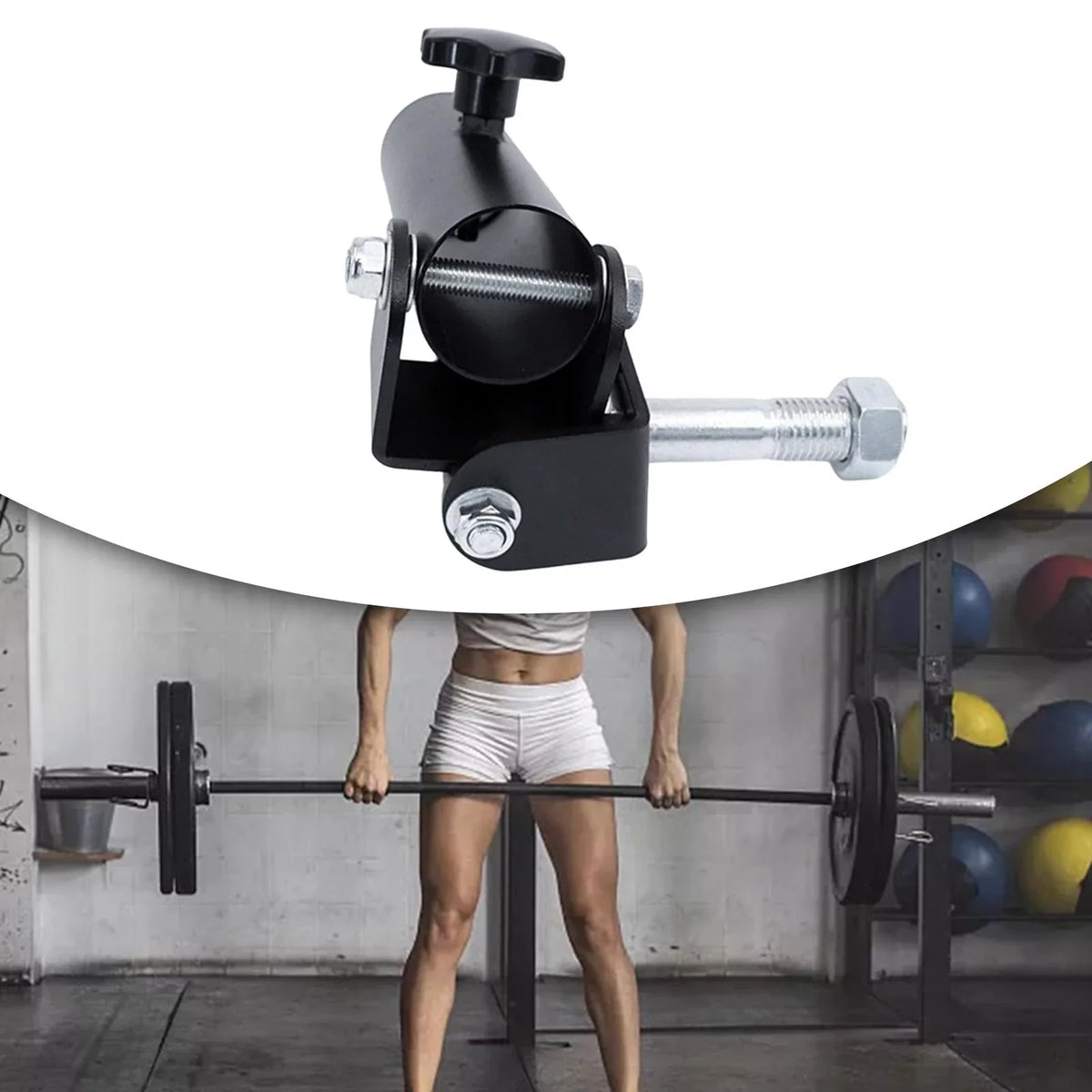 Barbell Attachment Multi Platform Swivel Full for Degree Row 360 Function