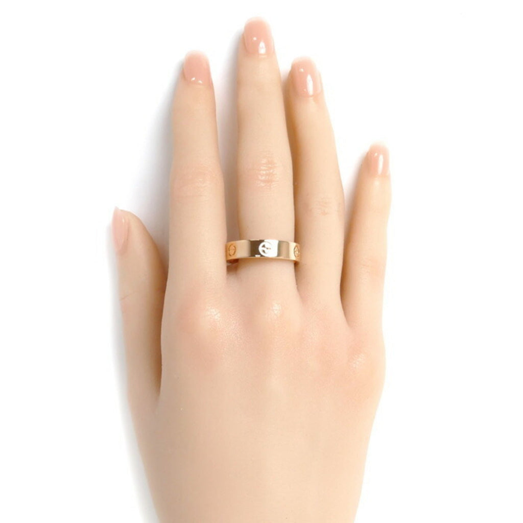 Love 64 Ring Pink Gold K18PG B4084864 7.0g CARTIER Size 23.5 Men's Pre-Owned (Good)