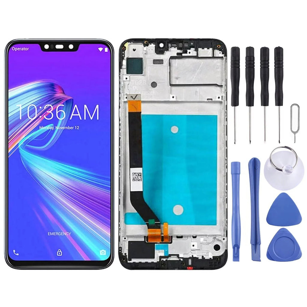 Frame ZB633KL LCD Repair with M2 ZB632KL for / Full Assembly Screen Max Digitizer Parts Cellphone OEM Asus Zenfone X01AD