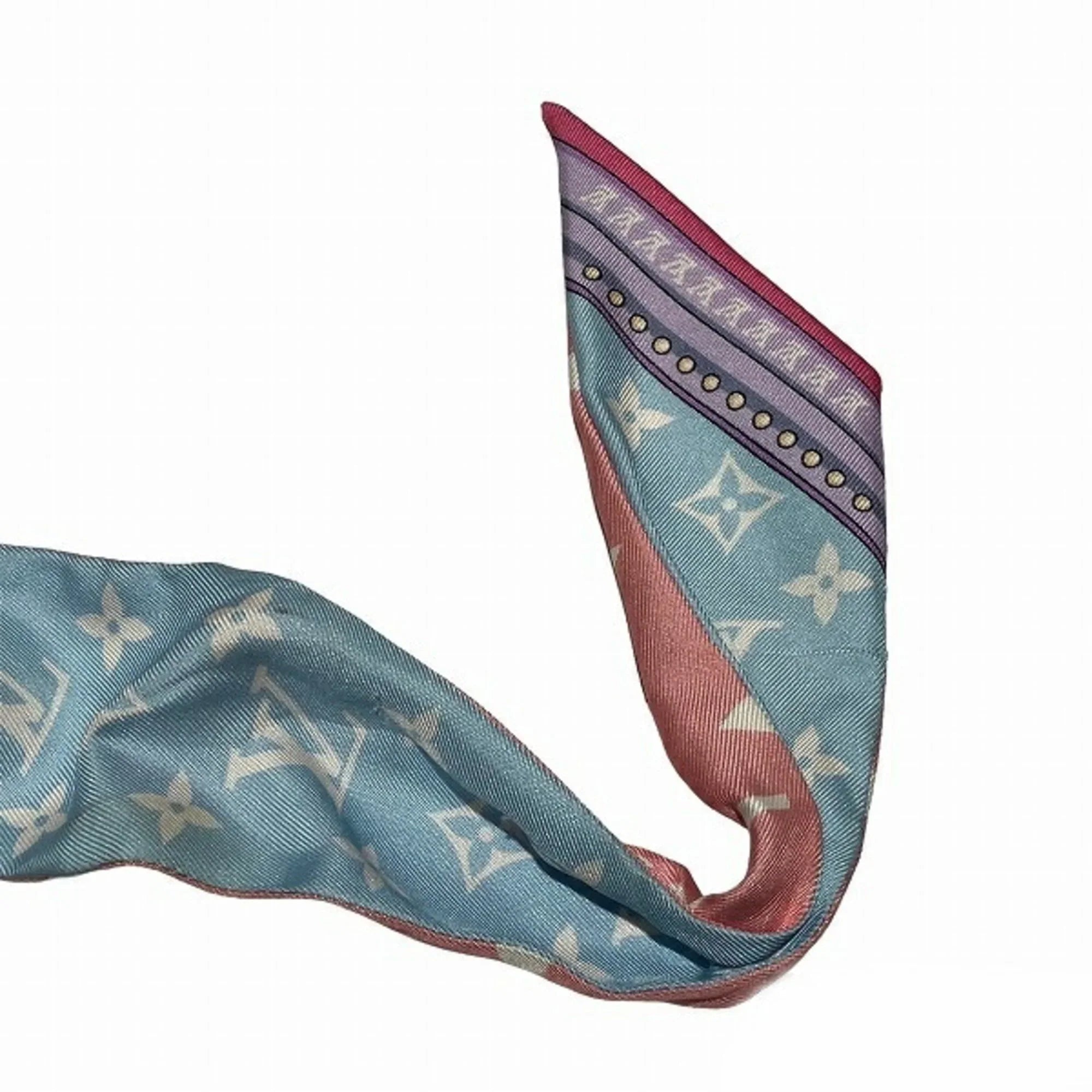 BB Accessories Scarf (Good) Vuitton Silk Ultimate Women's Louis Bandana Bandeau Pre-Owned M76677