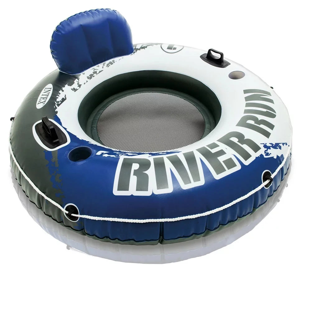 River Floating Intex 1-Person Inflatable Pack) Tube (15 for Raft Run Lake/Pool