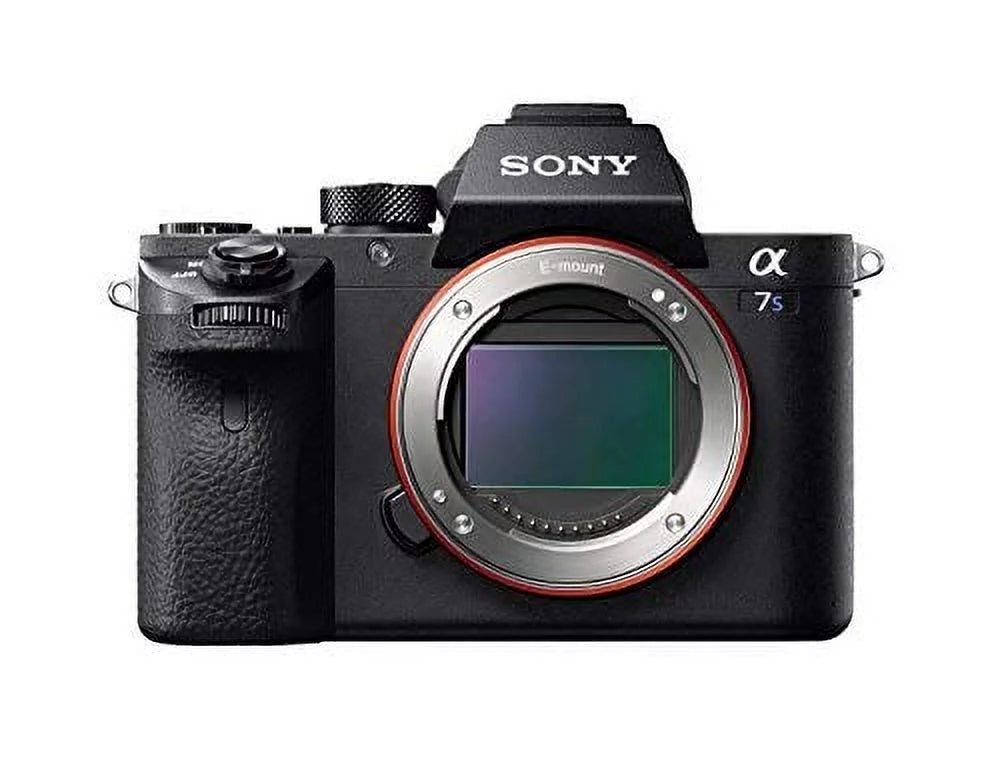 Sensor, ILCE7SM2/B II a7S Warranty No 12.2 Model) Camera Sony with E-mount Full-Frame Black MP (International