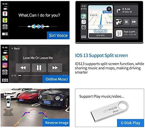 5 BMW Wireless Auto, YouTube Wireless X5 System 3 7 Road 6 Mirrorlink, 2008-2012, X3 Android 1 Carplay Retrofit for Series Kit Top CIC X1 Support X6 Decoder