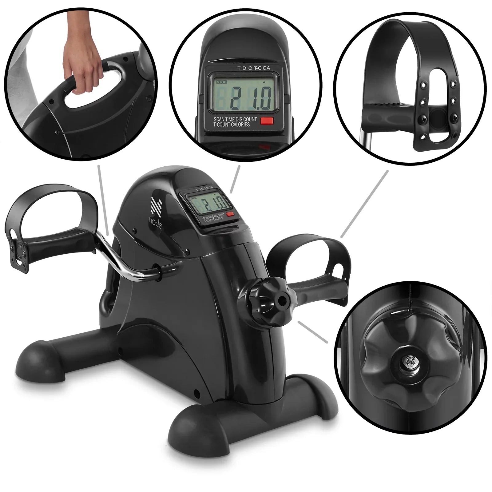 Exercise Fitness Node Under Desk BikePedalExerciser