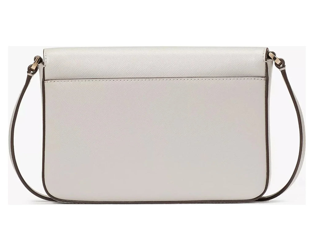 PLATINUM GREY Crossbody Spade Kate K7378 Sadie Envelope