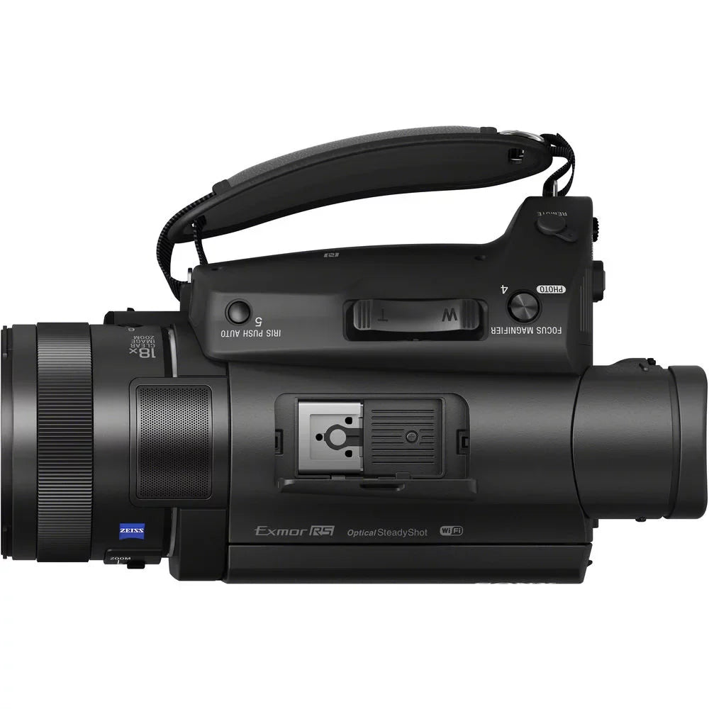 '+ More Handycam Sony HD FDR-AX700 Camera Star Memory 128GB with and HDMI 4K Video + Cable Carrying Case - Camcorder Card