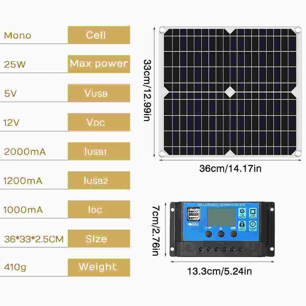 200W emergency outdoor MDHAND car source solar solar panel charger controller with kit light home charge camping