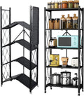 65" Collapsible Metal Wheels Kitchen x Duty (5- Units for H Shelving storage) Metal Rack, shelf Closet, D Storage W 5-Shelf Bakers on x Foldable Garage Shelves, Organizer 14" Wire, Heavy 28"