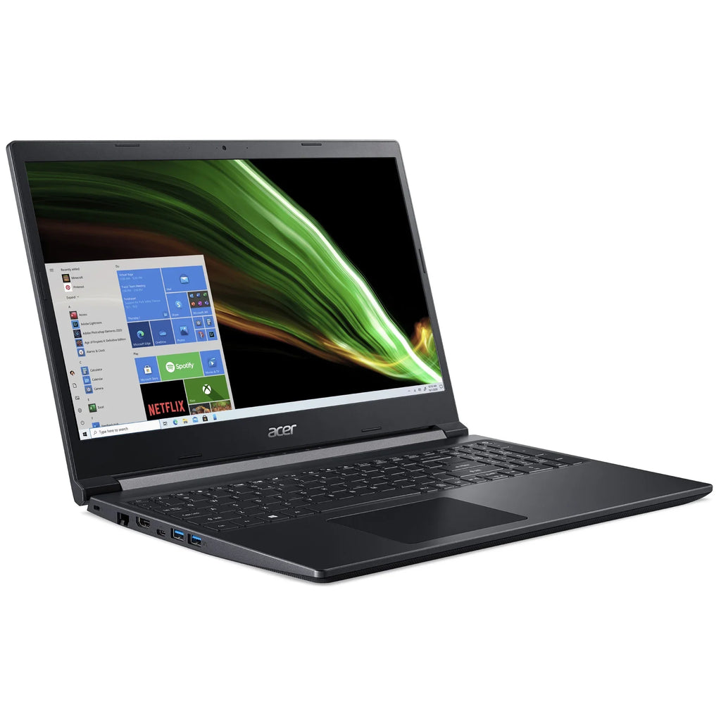 '- 5625U 8GB 2.30GHz 15.6" AMD W11H Aspire 7 256GB Laptop 5 SSD (Refurbished) Acer RAM Ryzen Restored