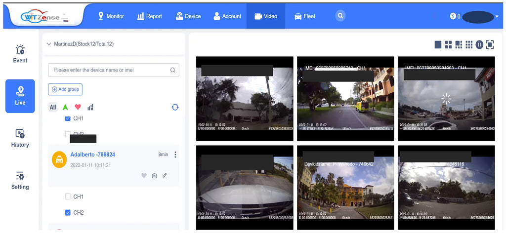 view and monthly or subscription phone Camera Dash can * (2 fees PC) GPS lenses requires from
