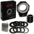 D2X, for D2Hs, Extension LED D800, D700, Nikon 48a D800E, D4, with D1X, Pro Extreme D1H, Kit D300, Macro Photography, D3, D1, Fotodiox Ring D2H, D3X, D40 D100, D300S, D2Xs, Macro D200, D3s, fits Light