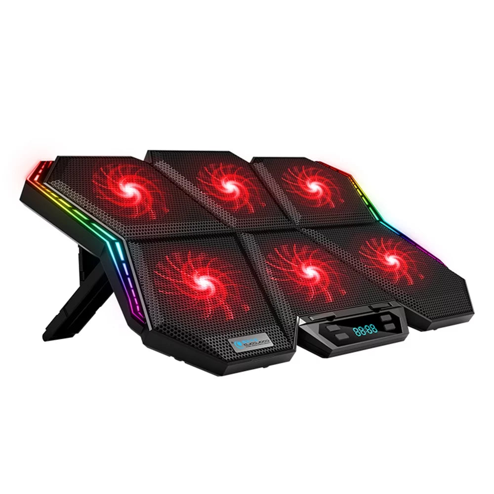 K40 Fans, and Cooler Laptop Stand Adjustable 6 Design Wind Speed, Mute with COOLCOLD