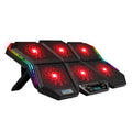 K40 Fans, and Cooler Laptop Stand Adjustable 6 Design Wind Speed, Mute with COOLCOLD