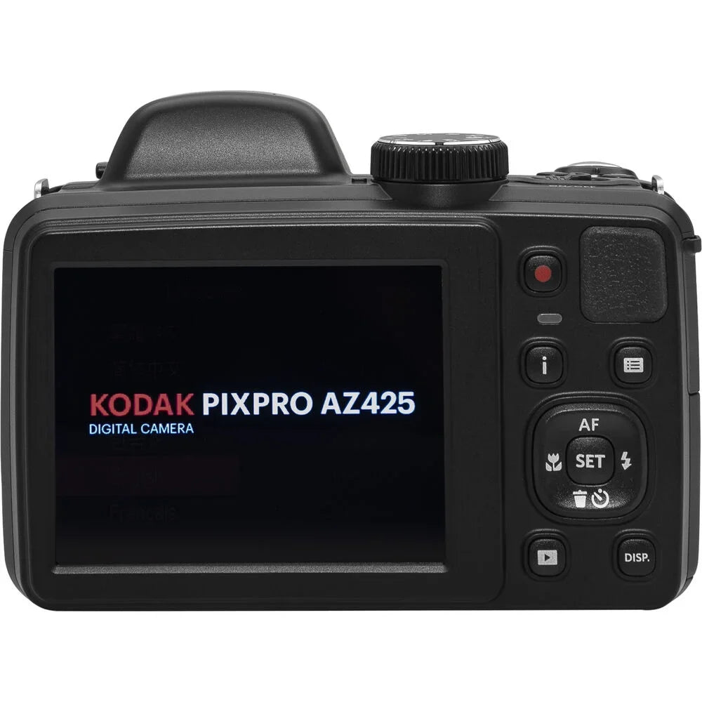 Case Extra (Black) -64GB Camera Digital AZ425 Kit Battery + PIXPRO +Tripod Kodak +