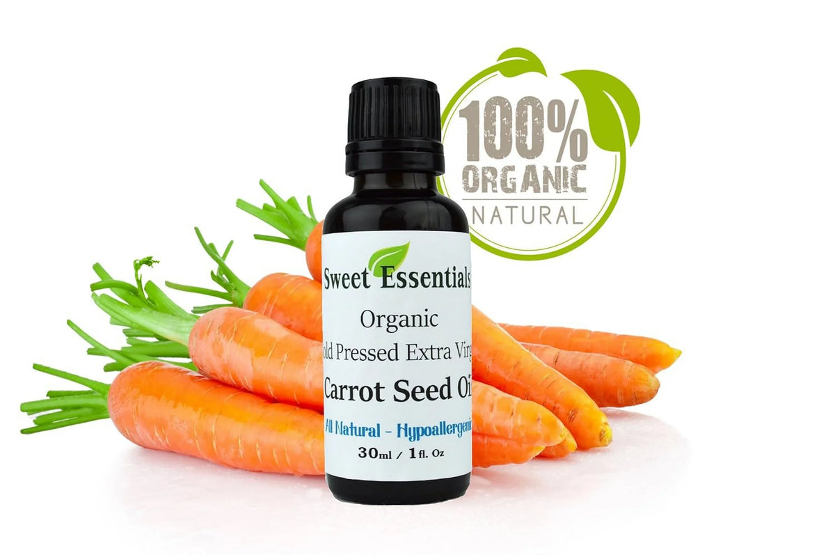 Imported 1Oz Organic Nails | Skin, | Dropper Unrefined | Pure France | | Extra Pressed & For Seed Cold Euro From Carrot Oil | Hair,