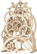 Toy for 3D Wooden Pendulum Gifts Robotime Set Building Build Clock Adults to Gears Puzzle,Mechanical Mechanical Kids Birthday