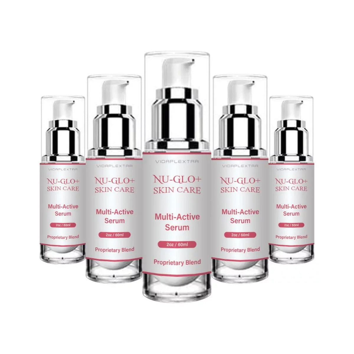 Nu-Glo+ Nu-Glo+ - Skincare Pack) Serum Skincare (5