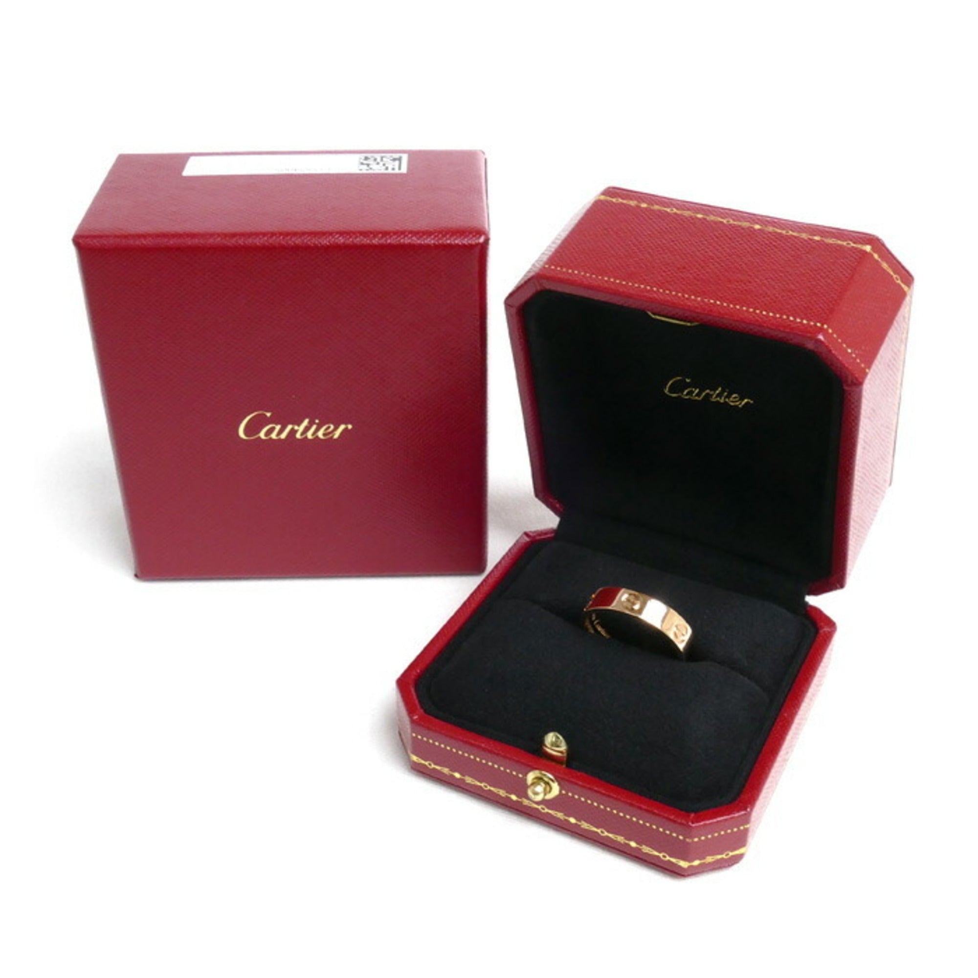 Love 64 Ring Pink Gold K18PG B4084864 7.0g CARTIER Size 23.5 Men's Pre-Owned (Good)