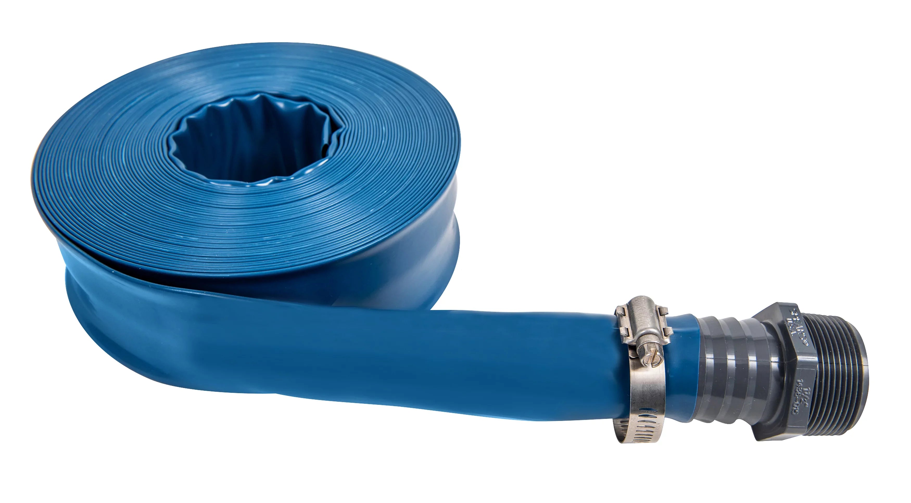 1.5'' Deluxe Duty Hose Discharge long - Swimming 100ft Heavy Pools for Backwash