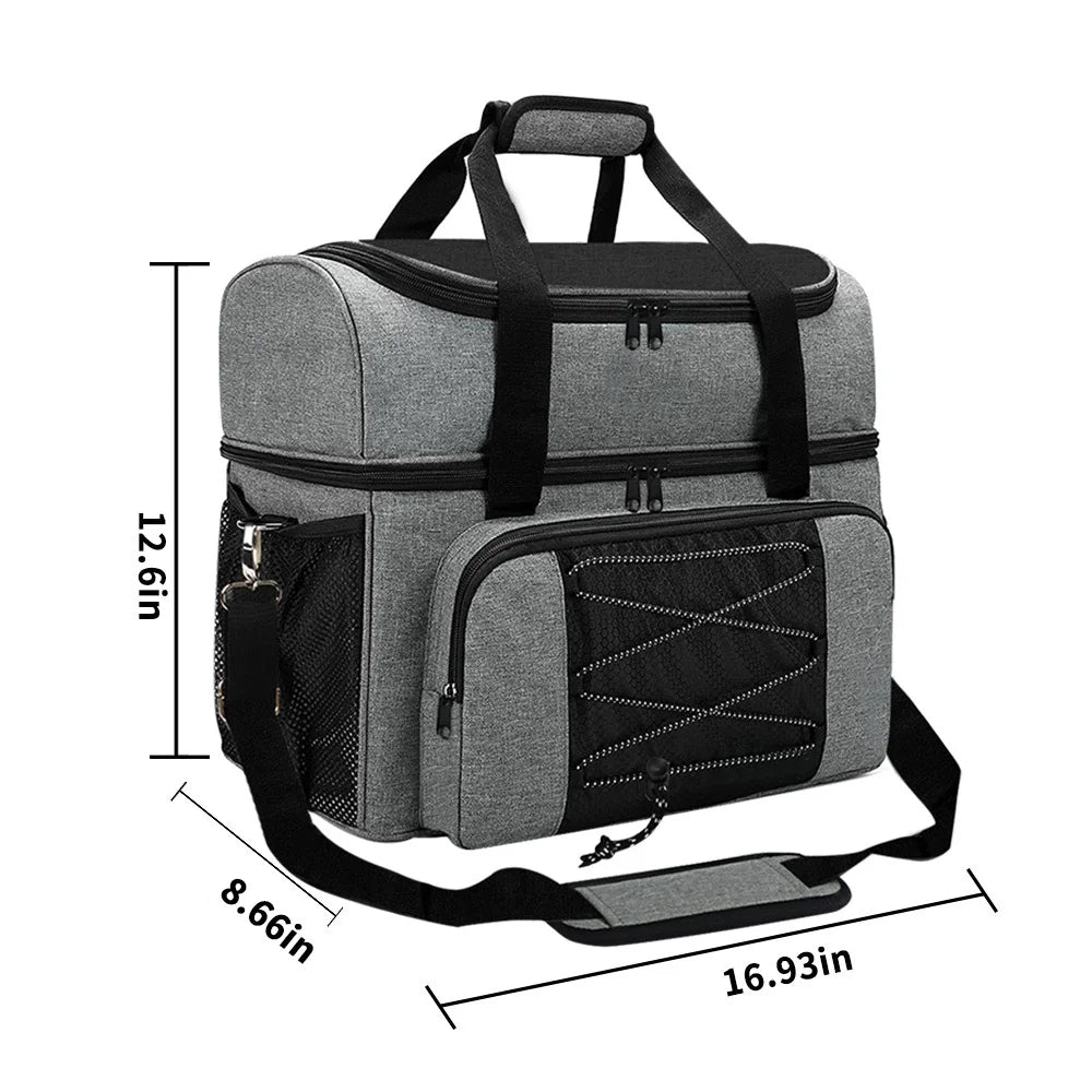 Bowling Pair Ball Bowling of Balls to Shoes 16 and up Tote 2 Mens Padded Bag for Bowling Ball for Bag Holder Portable Double with