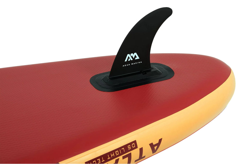 ATLAS - Fin, Paddle 12'0" Pump Aqua Up Harness Bag, Paddle, SUP Package, Stand - Safety & Carry Inflatable Board including Marina