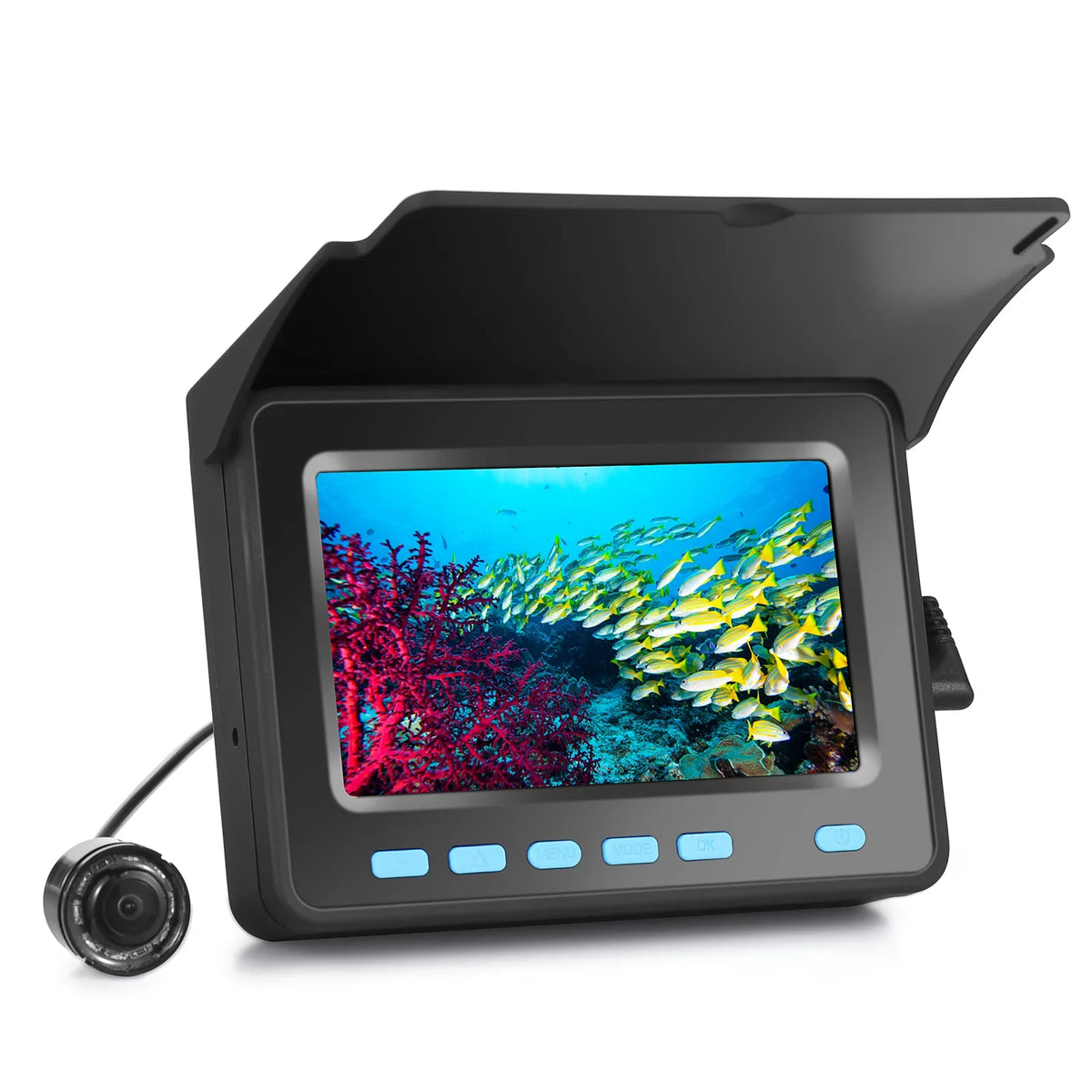 Waterproof Fish 140° Angle Underwater LCD Wide Finder Fishing Camera