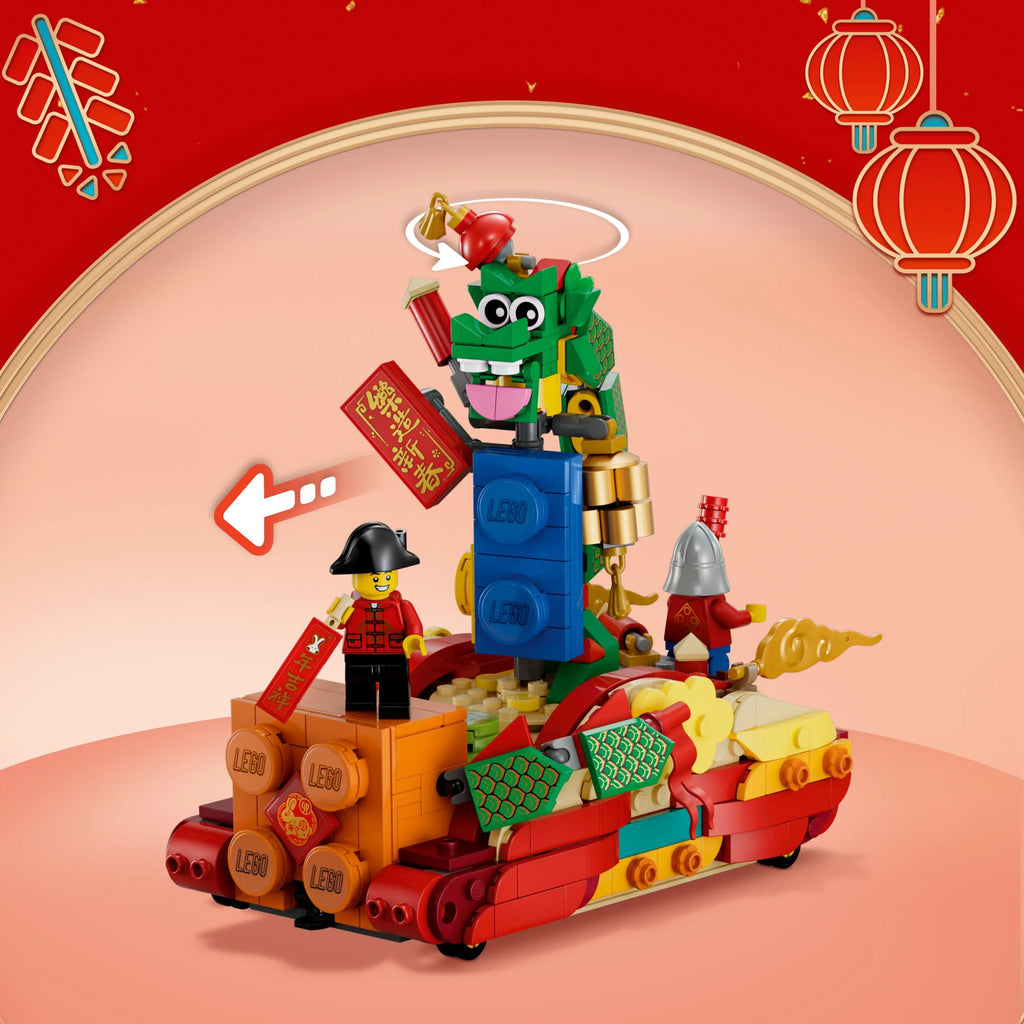 Building Parade Toy Set Lunar LEGO Pieces) Year (1,653 New 80111