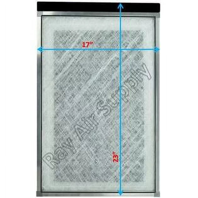 Pack) Refills Guard 17x23 with Pads RAYAIR Replacement Compatible 17x23 Filter WHITE (3 Cleaner Air MicroPower SUPPLY