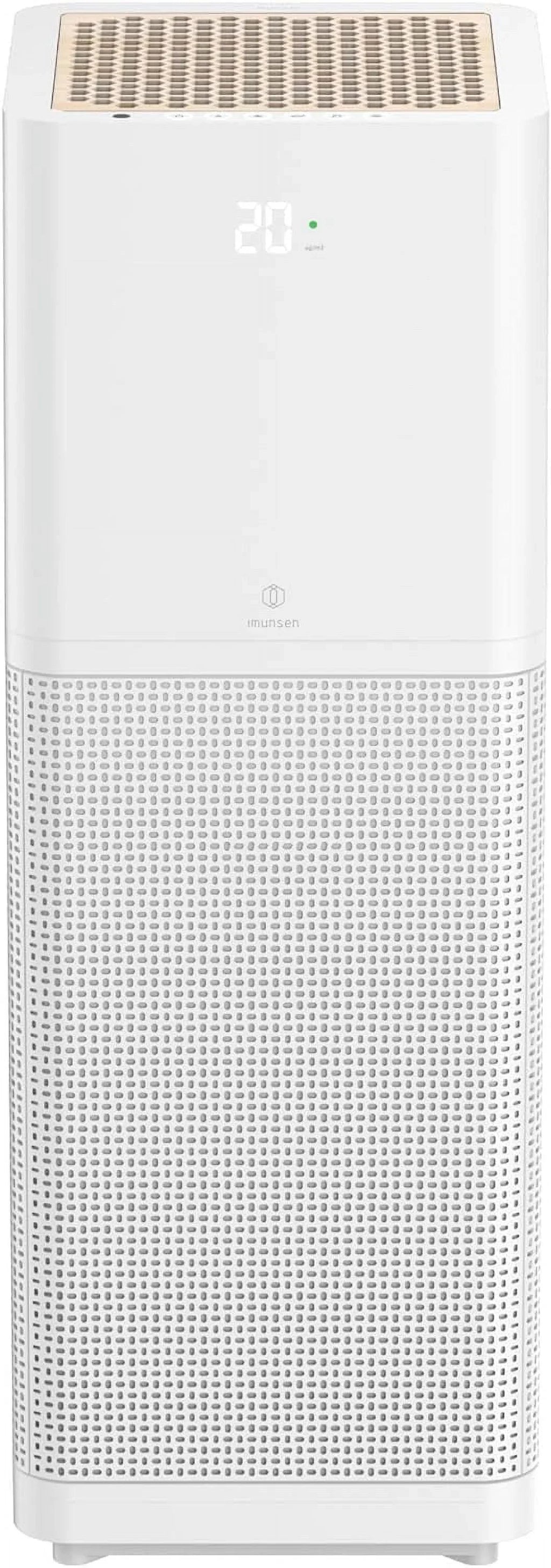 HEPA Box M-001W Open IMUNSEN True with Purifier 13 Quiet Auto Filter Air Sleep Mode,White
