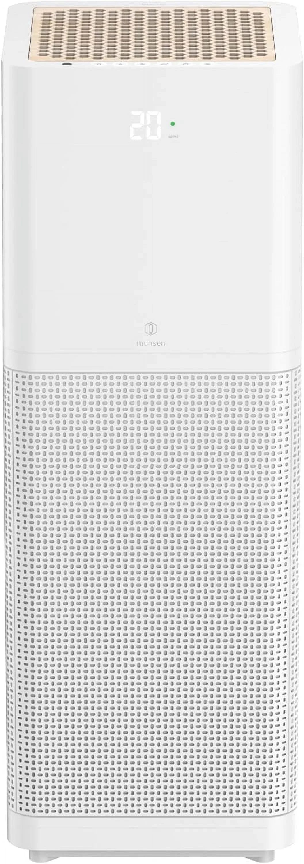 HEPA Box M-001W Open IMUNSEN True with Purifier 13 Quiet Auto Filter Air Sleep Mode,White