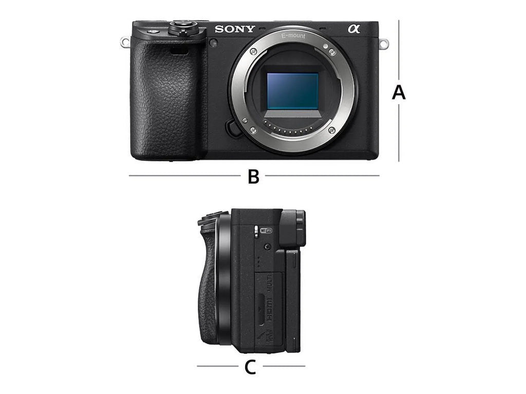 a6400 Wi-Fi, - - - - optical - black fps 4K mirrorless zoom - 30 ILCE-6400L Bluetooth Digital - - 3x 16-50mm 24.2 APS-C camera NFC, Sony / MP lens