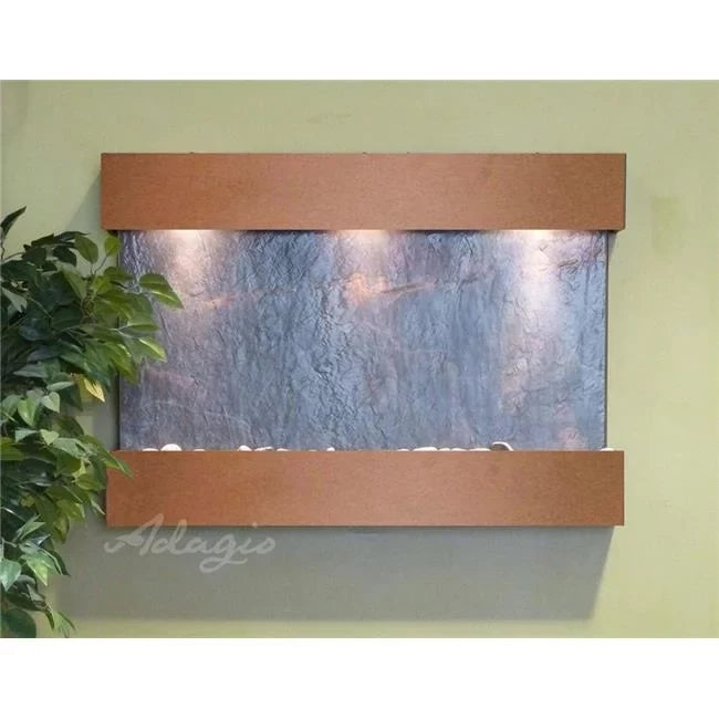 Featherstone Black Vein Fountain Reflection RCS5011 Wall Copper Creek Adagio