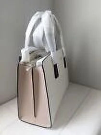 KATE 3 Purse Comparts Perry SPADE KB673 Bag Beige Warm Satchel Leather Blush NWT
