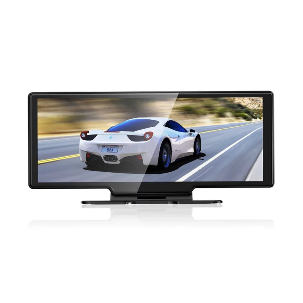 with 10.26 Built-in Touchscreen Inch 4K for Recorder Carplay Rear FM DVR Camera & Front WiFi Driving Dash Gecheer Android Auto