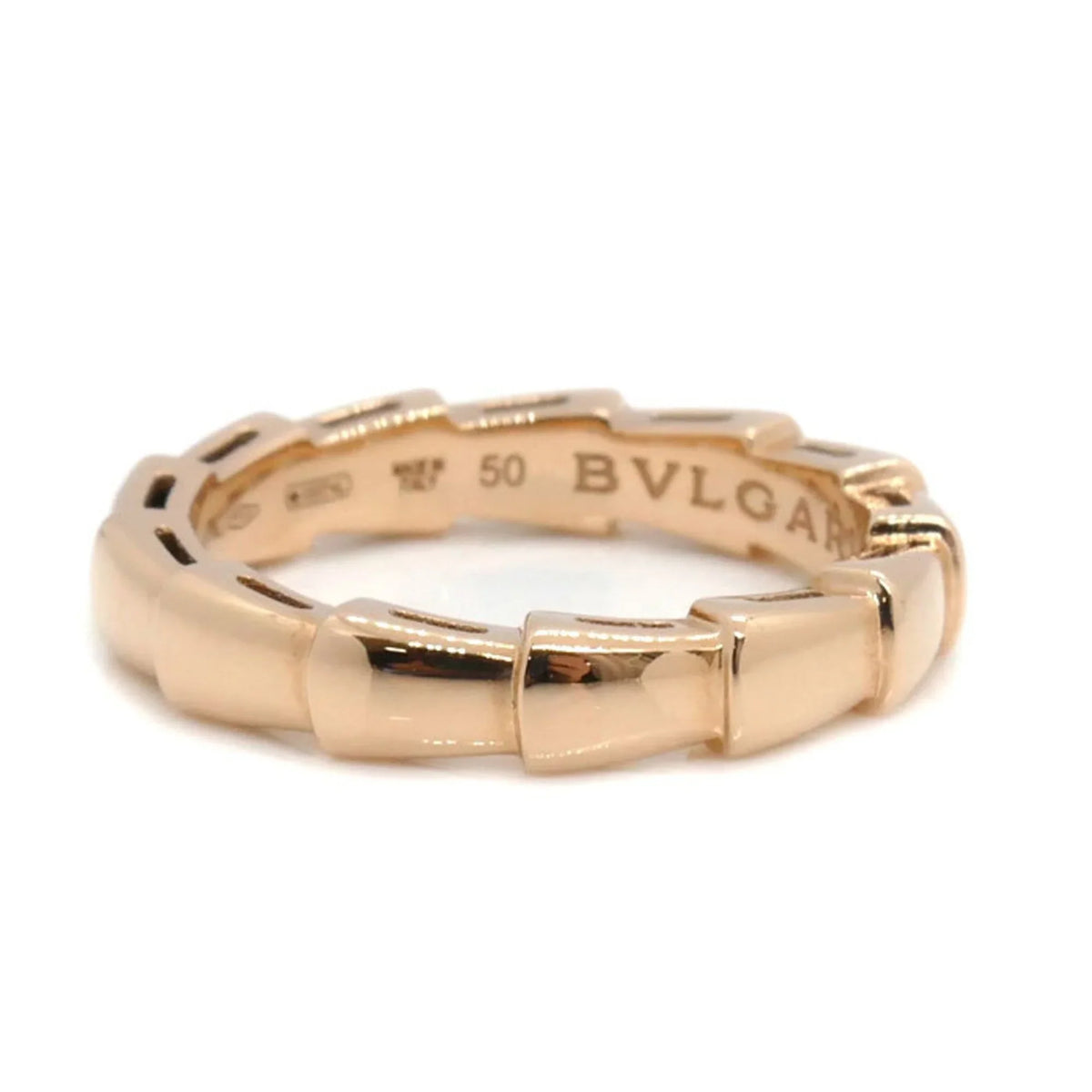 50 Serpenti Gold (Good) Ring Pre-Owned BVLGARI Women's Bvlgari Pink K18PG 4.3g 349649 Viper