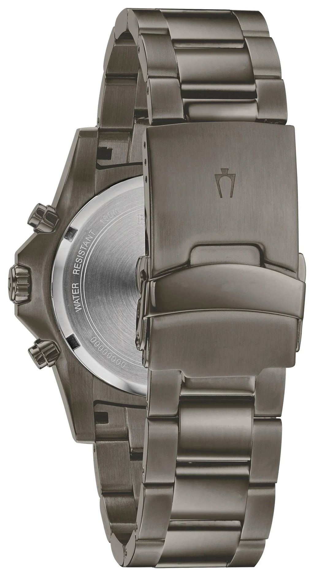 Chronograph Bulova 98B337 - Men's Stainless Steel IP Gray Watch