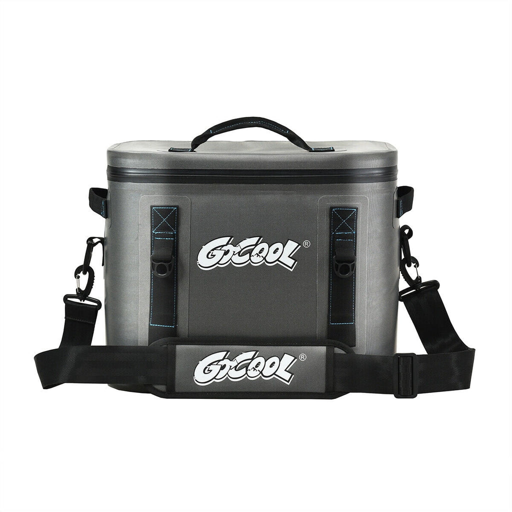 Bag Water-Resistant Leak-Proof For Gymax Insulated 30 Picnic Cans Portable Soft Cooler