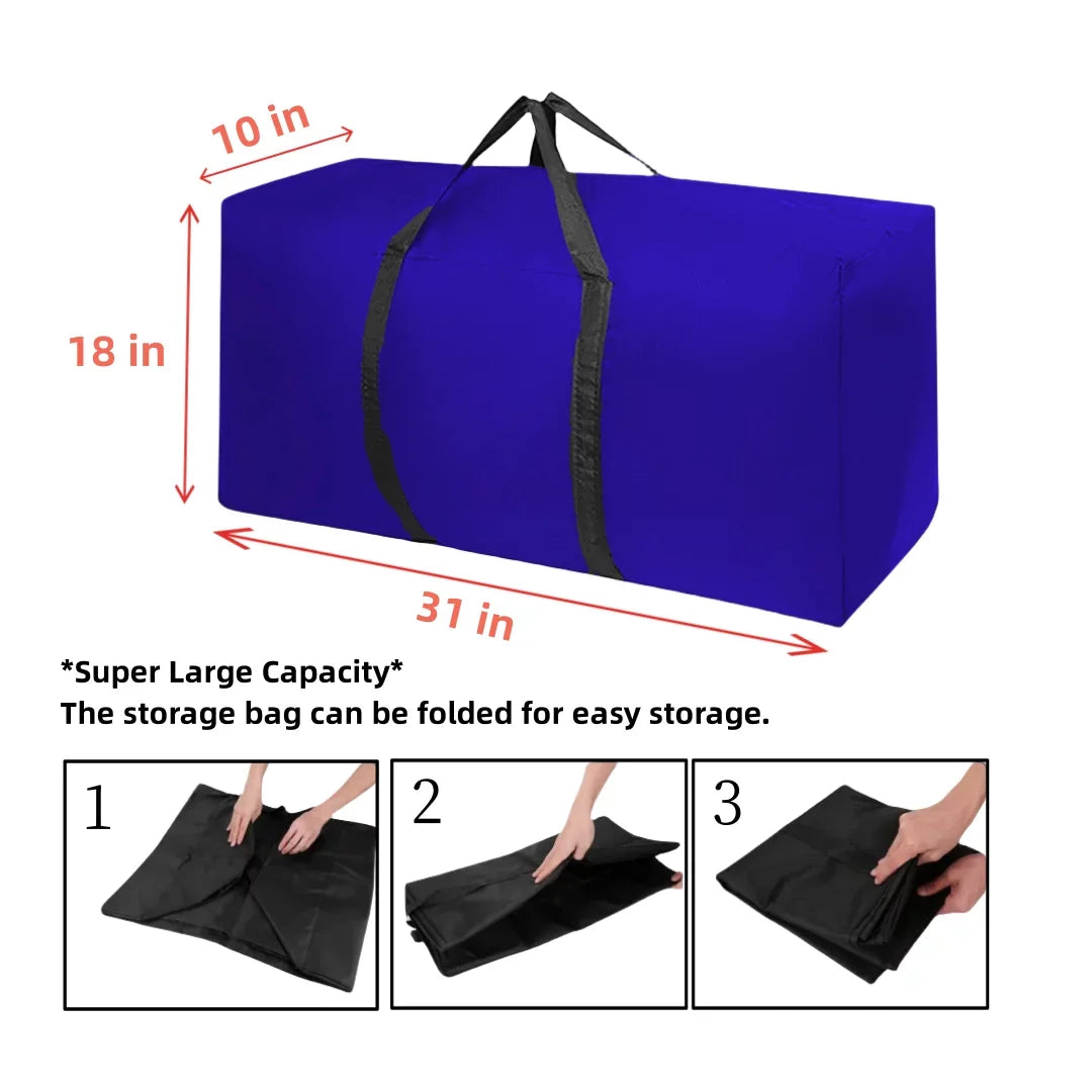 Bags, Supplies, Strong Heavy Packing Sherry Large Duty Handles Blue（4 & to Extra Moving Bags Zippers，Alternative Pack） & Storage Backpack Straps Boxes, Moving Moving