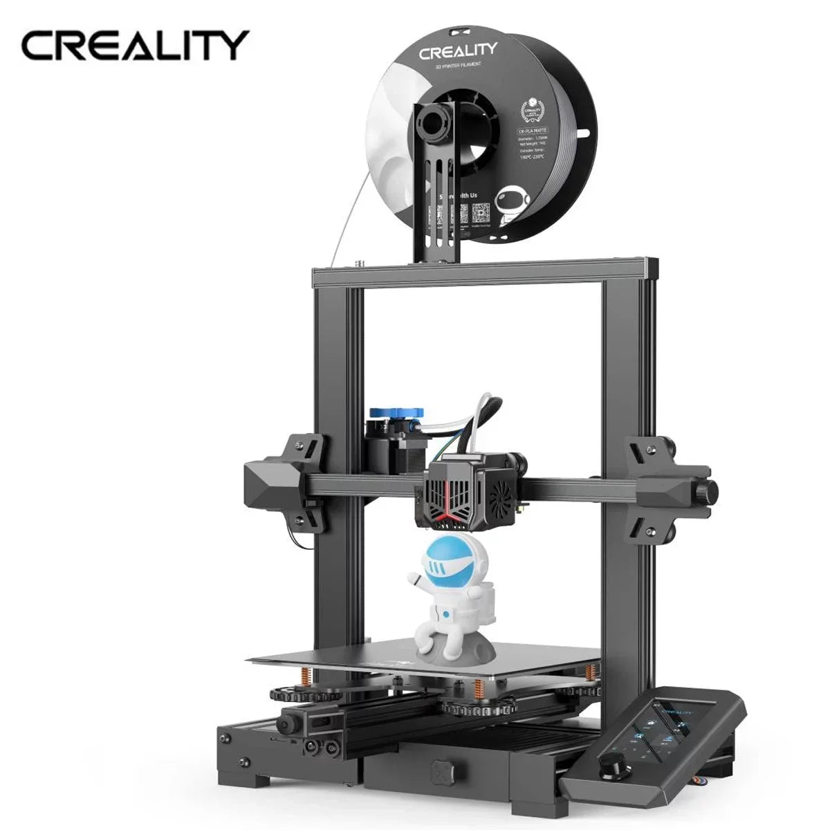 Kit, Extruder, Steel Spring 95% Creality with 220220250mm Auto-Leveling Ender Official 3 V2 Touch 3D Neo 3D Pre-Installed Printer Platform, PC Printers, CR Full-Metal