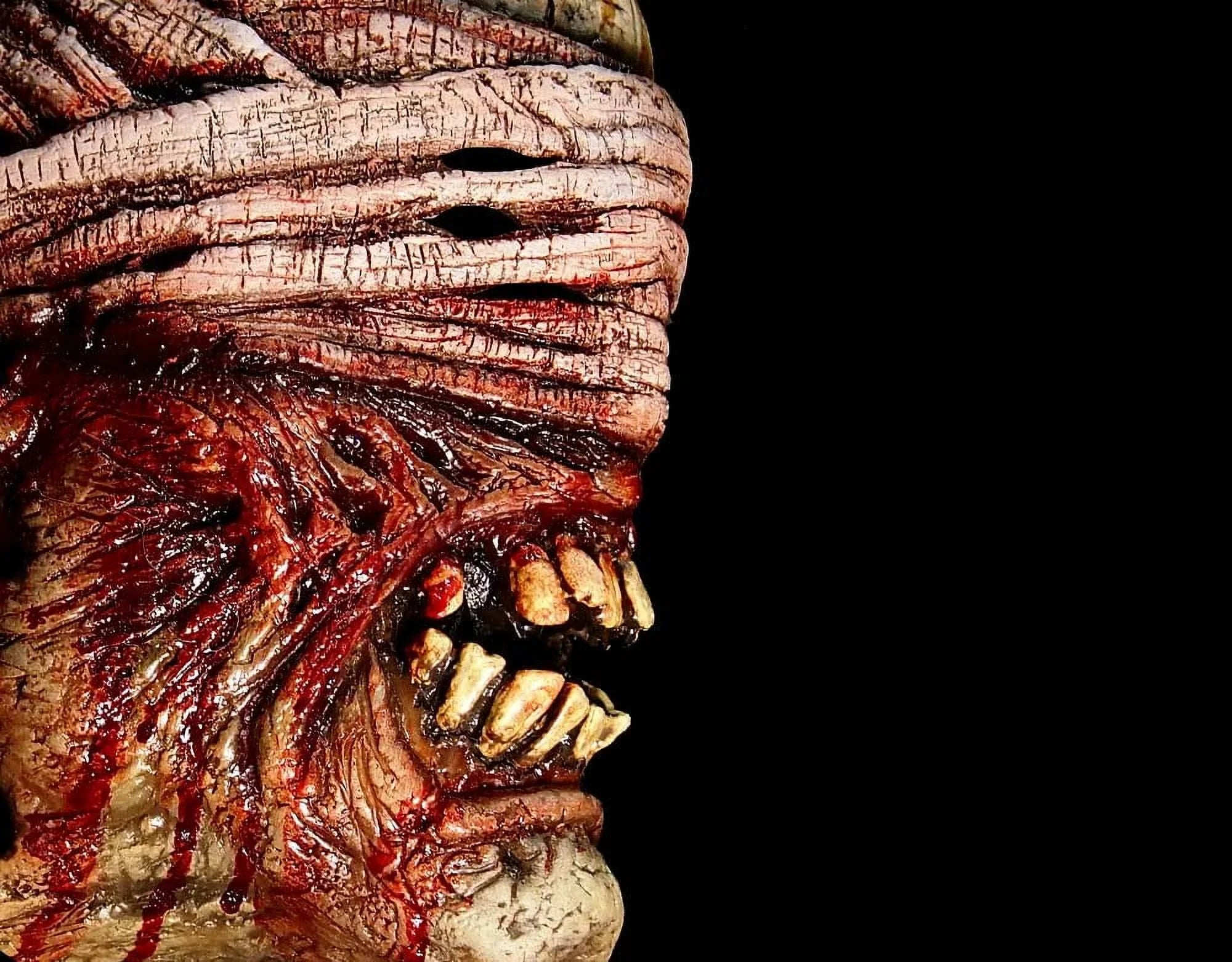 Head Pestilence Mask the White Halloween - Adult Latex Apocalypse Full of the Mask - Over Horseman Realistic