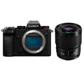 Mirrorless Mount f/1.8 Lens L S with Lumix DC-S5 50mm Camera LUMIX