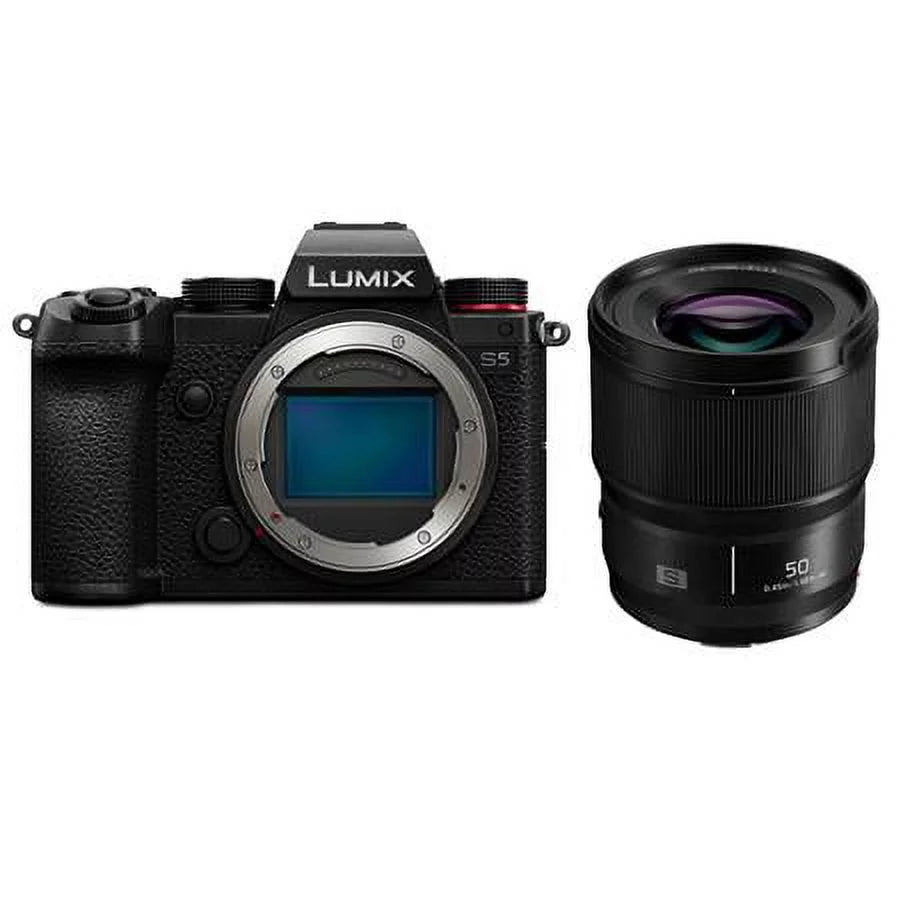 Mirrorless Mount f/1.8 Lens L S with Lumix DC-S5 50mm Camera LUMIX