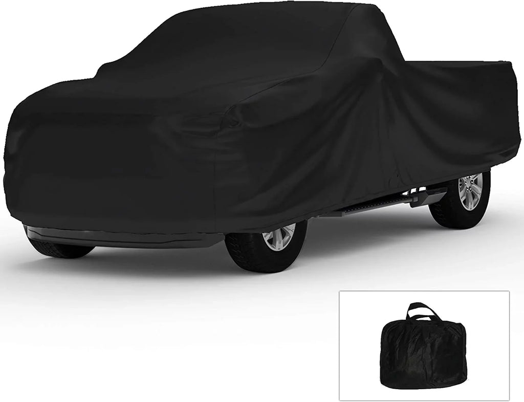 Bag Truck Indoor Chevrolet 2020 Indoor Cover Storage Silverado Crew Compatible Ft Satin with Includes Soft - Looking Bed Use Between Vehicle - Black Cab, Ultra - - Keep 8 2500 Material