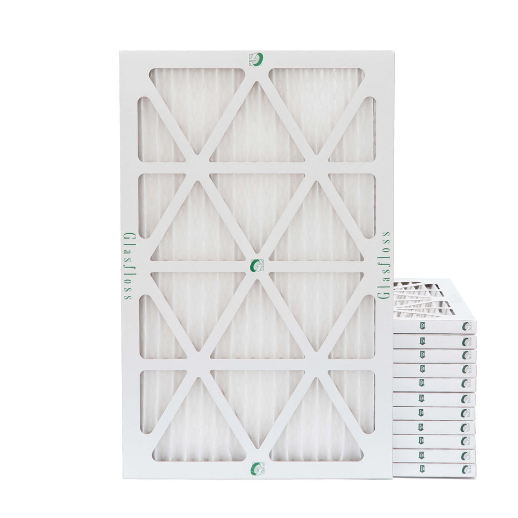 MERV 16x24x1 Actual Filters of 7/8 Air Pack x Glasfloss. 15-1/2 Size: Pleated 23-1/2 13 by x 12