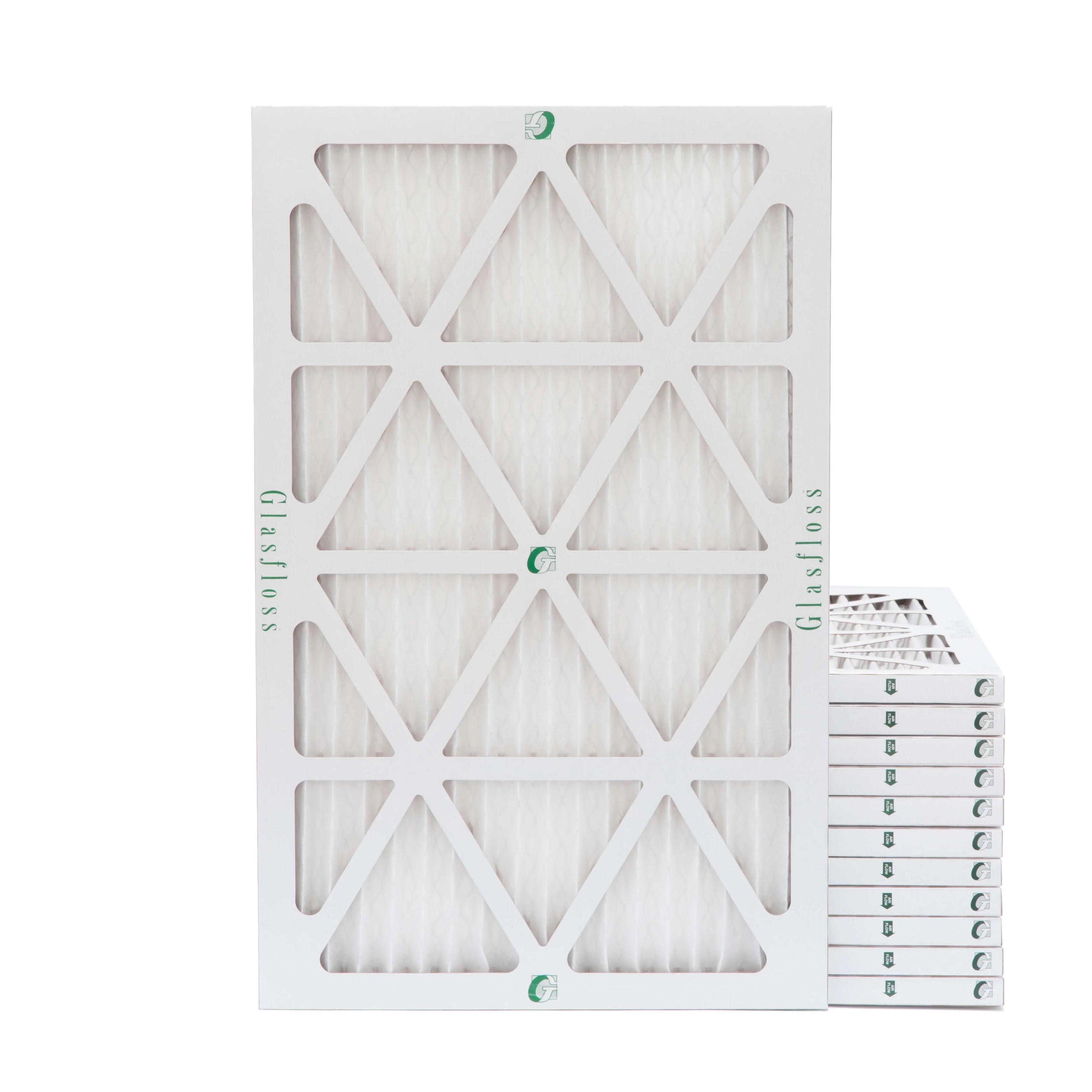 MERV 16x24x1 Actual Filters of 7/8 Air Pack x Glasfloss. 15-1/2 Size: Pleated 23-1/2 13 by x 12