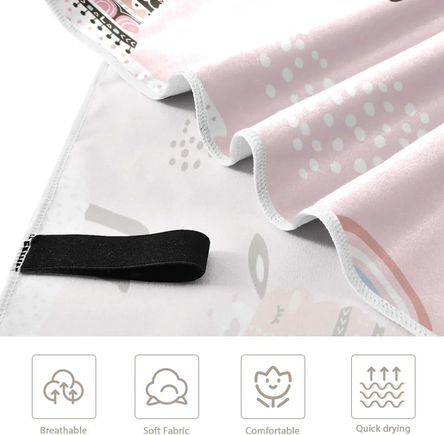 Swimming Travel Oversized Towels Dry Camping Lightweight Princess - Beach Quick Towel Towel Compact Absorbent Holiday（240） Super for - Llama Bestwell