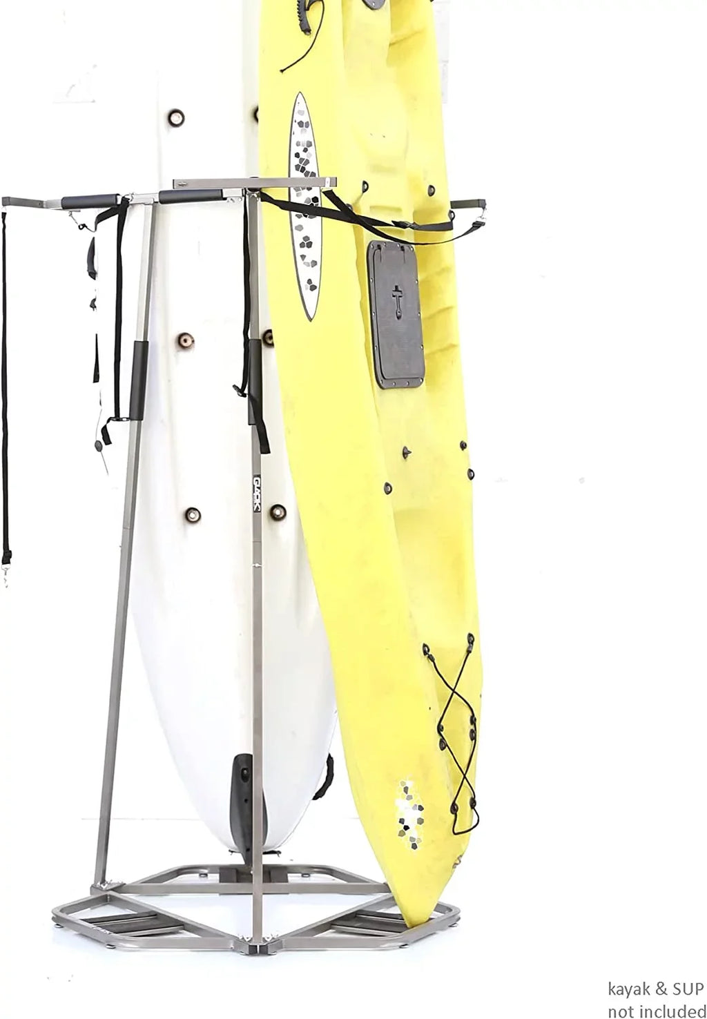 in. 3 27.5 Rack Boards, Kayak Grey for Vertical Glacik Paddle & SUP Storage
